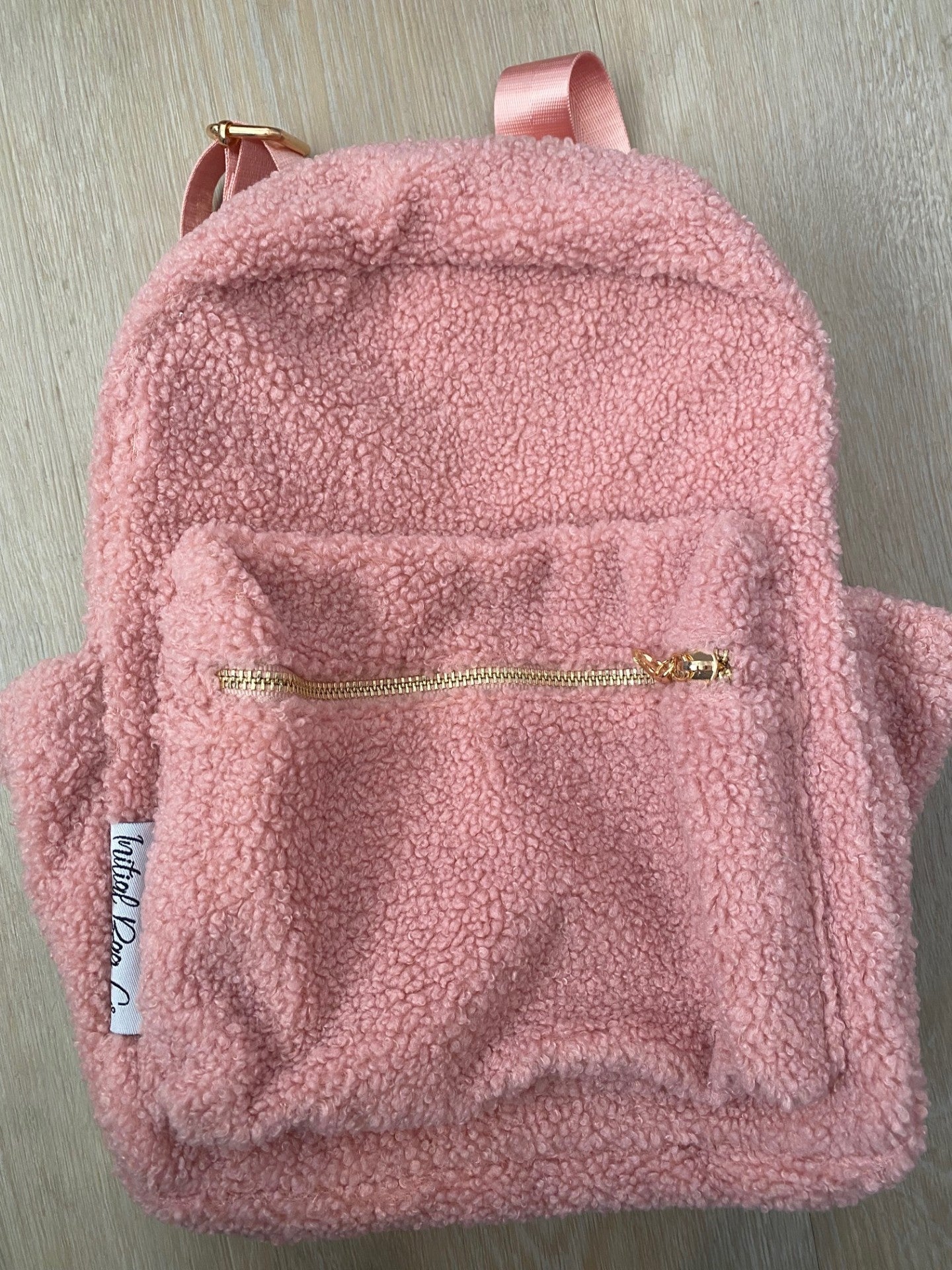 Pink backpack *SIDE TAG SEWN INTO BAG*