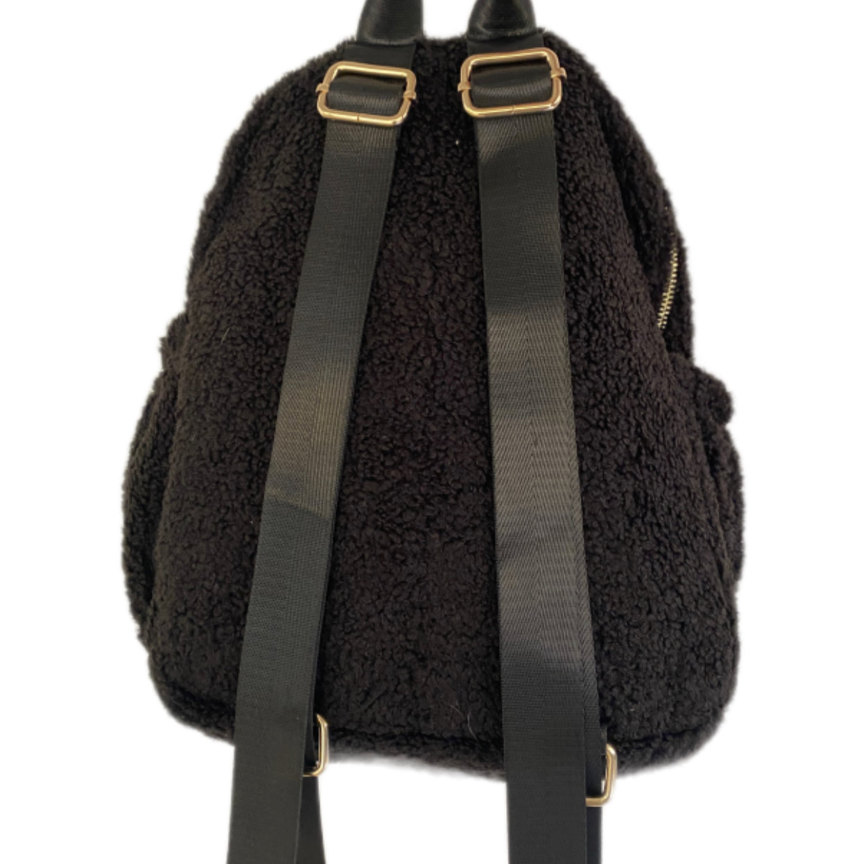 Black Teddy Backpack
